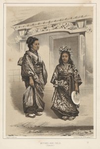 Mor och barn (Simoda), 1855